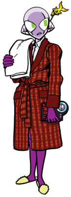 Connie as Arthur Dent