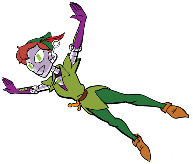 Connie as Peter Pan