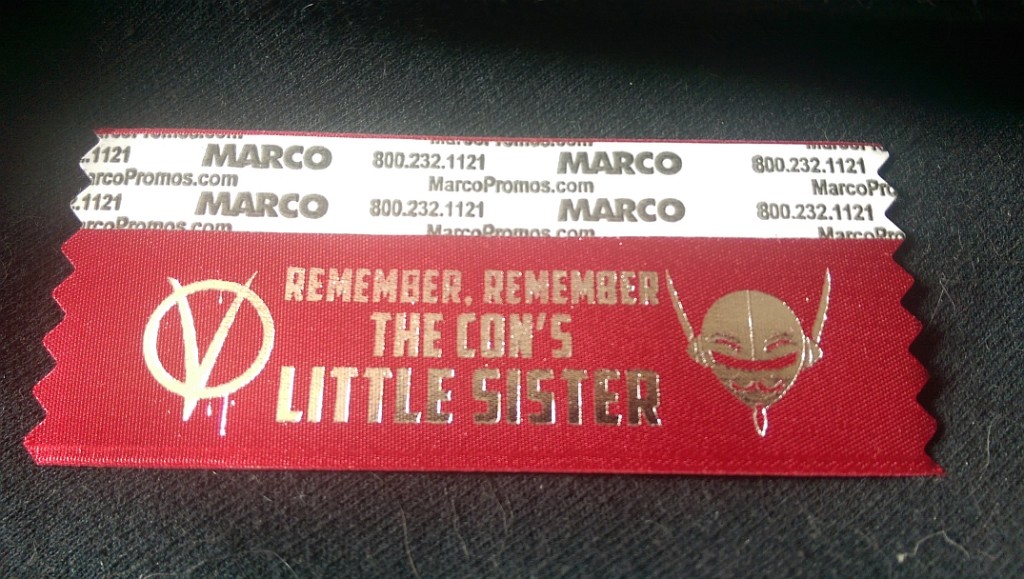 Mark 2's Vendetta prize ribbon