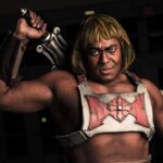 Michael Knightmage Wilson dressed as He-Man