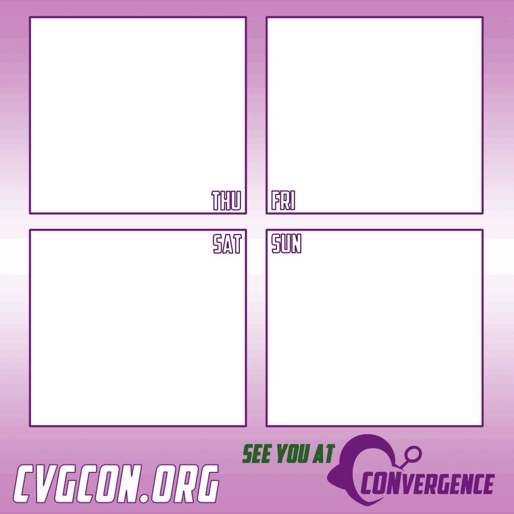 Cosplay Lineup Template