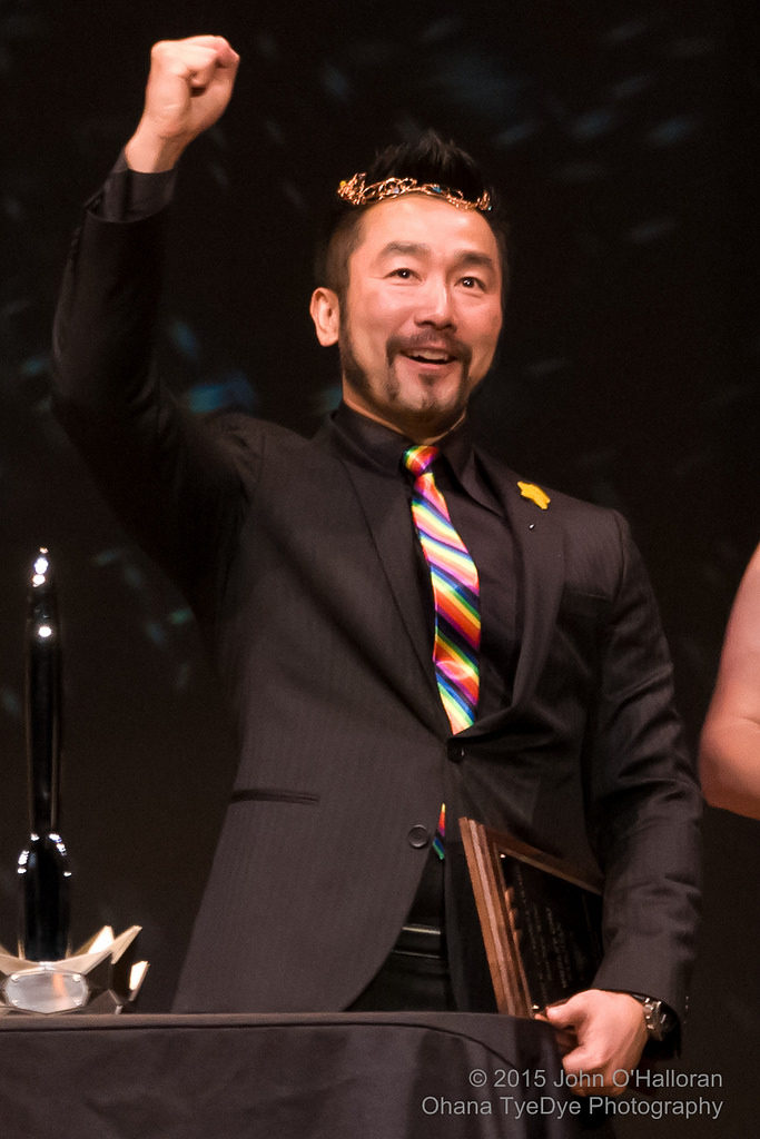 Wesley Chu at the Sasquan 2015 Hugo Awards Ceremony