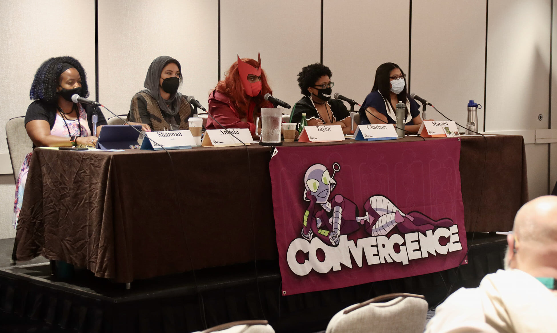 Panelists at CONvergence 2021