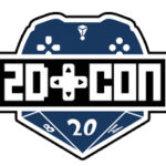 2d con logo with black outline