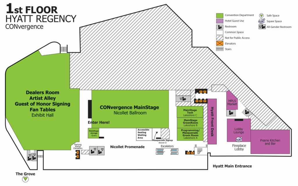 First Floor map